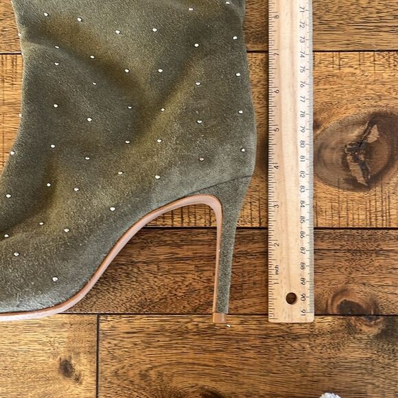 Schutz Maryana Studded Pointed Toe Boot Size 7.5 - Picture 12 of 12